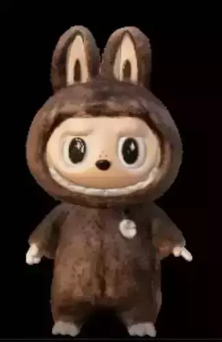 3D bunny character 3D printable model 