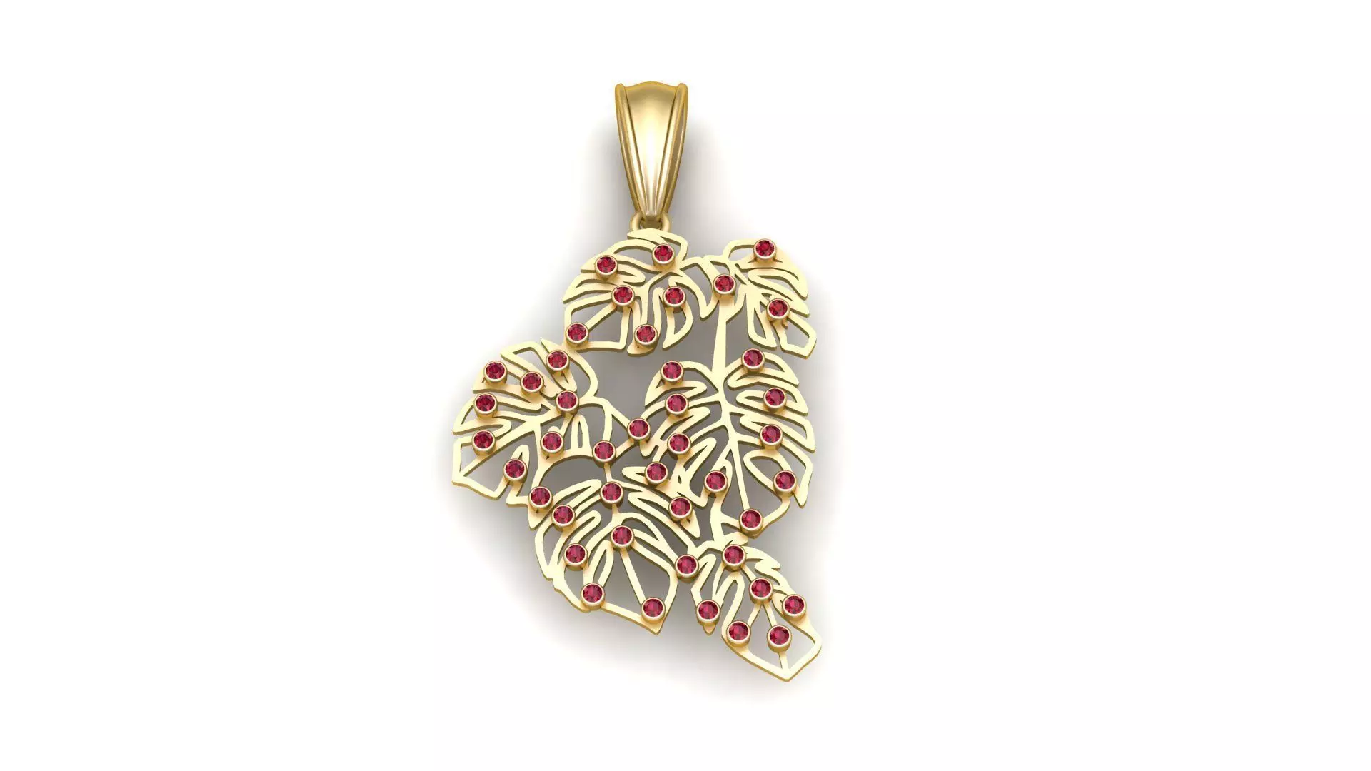 LEAVES PENDANT 3D print model