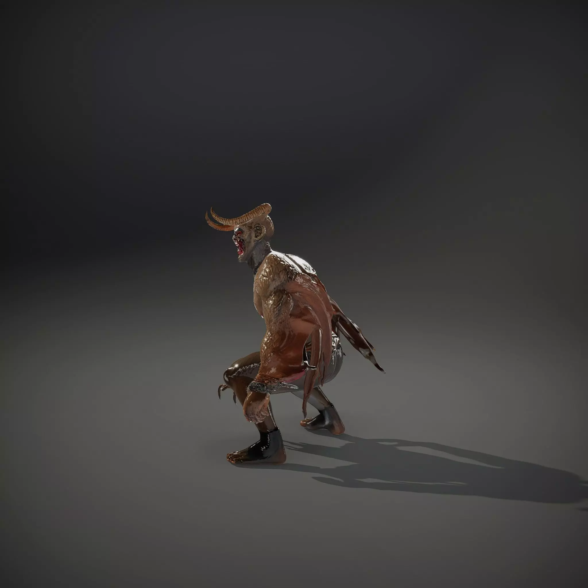 Demon Character Model Pack with Detailed Textures Low-poly 3D model_34