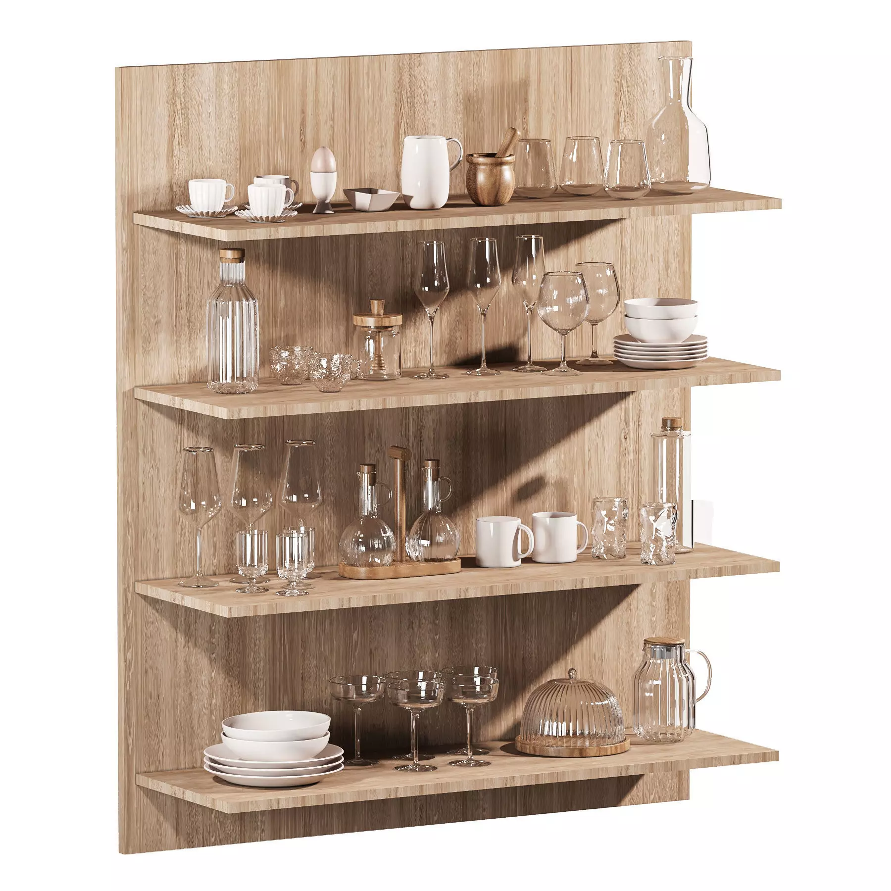 Kitchen tableware-H40-zara set 3D model_0