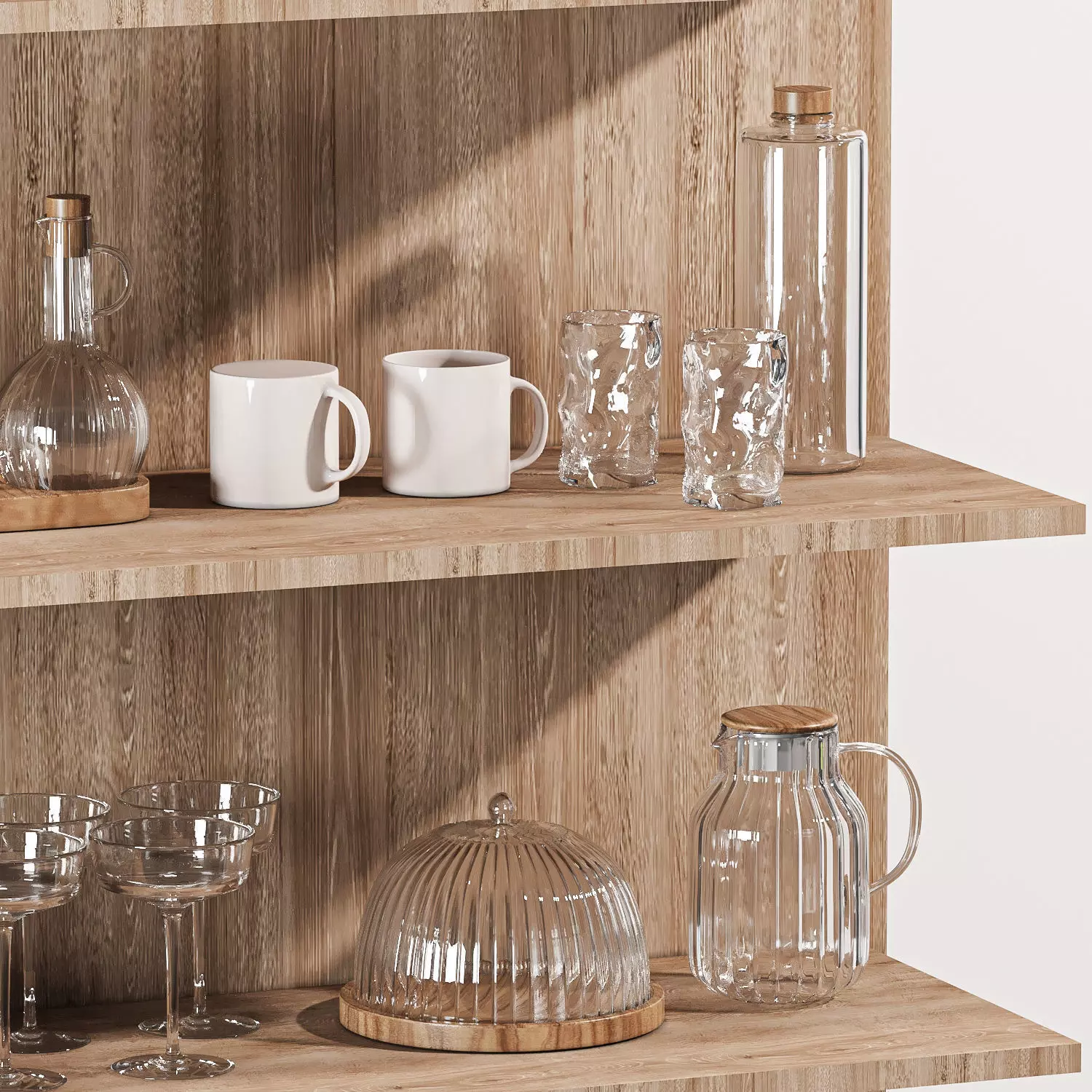 Kitchen tableware-H40-zara set 3D model_4