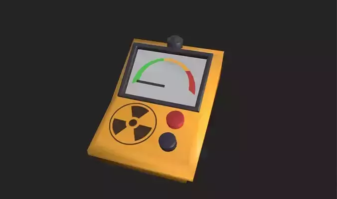 Stylized Geiger Counter