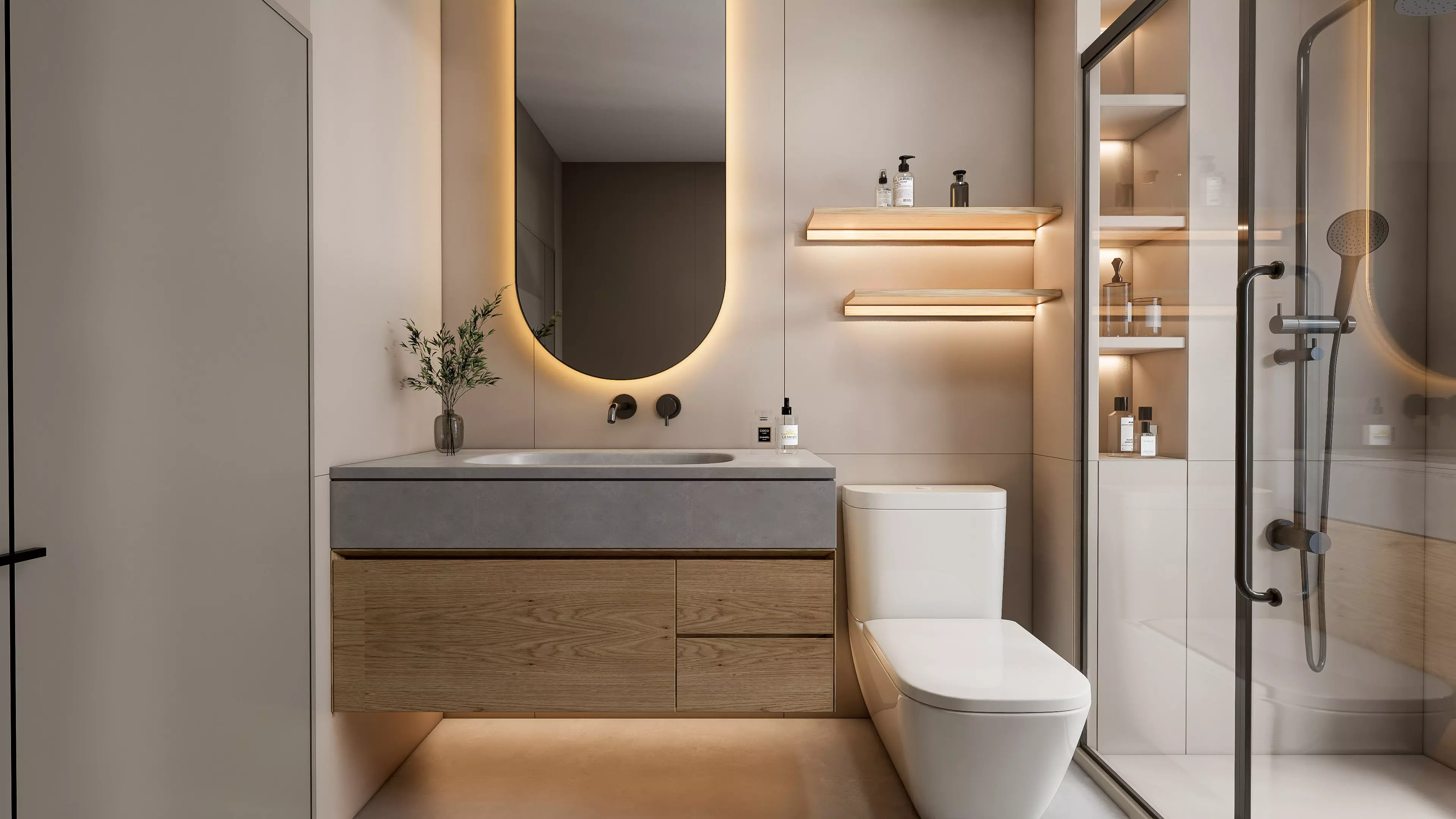 Bathroom 65 3D model_2