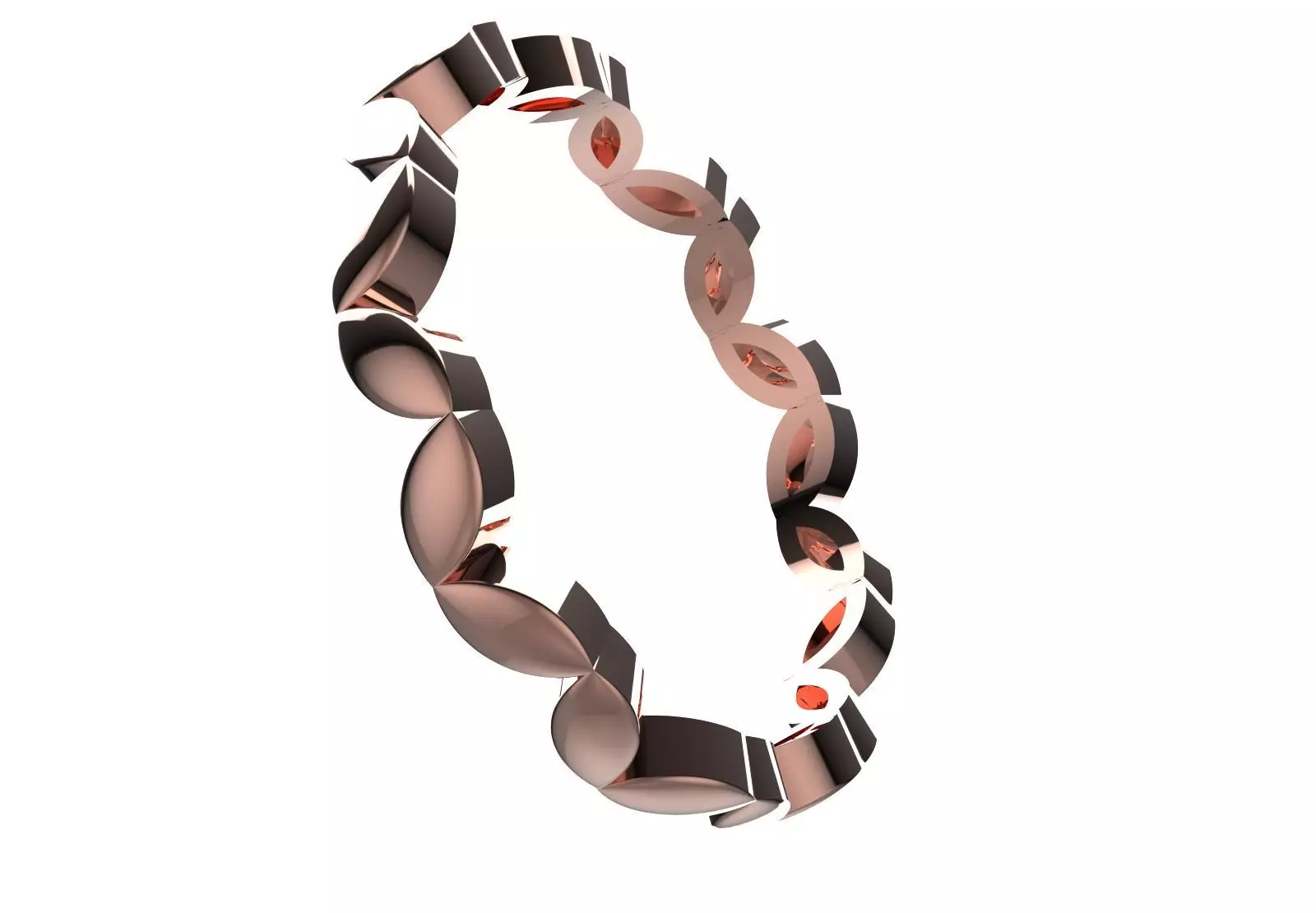 Gold Infinity stl Ring Model gr0131 3D print model_18