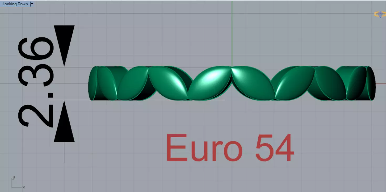 Gold Infinity stl Ring Model gr0131 3D print model_8