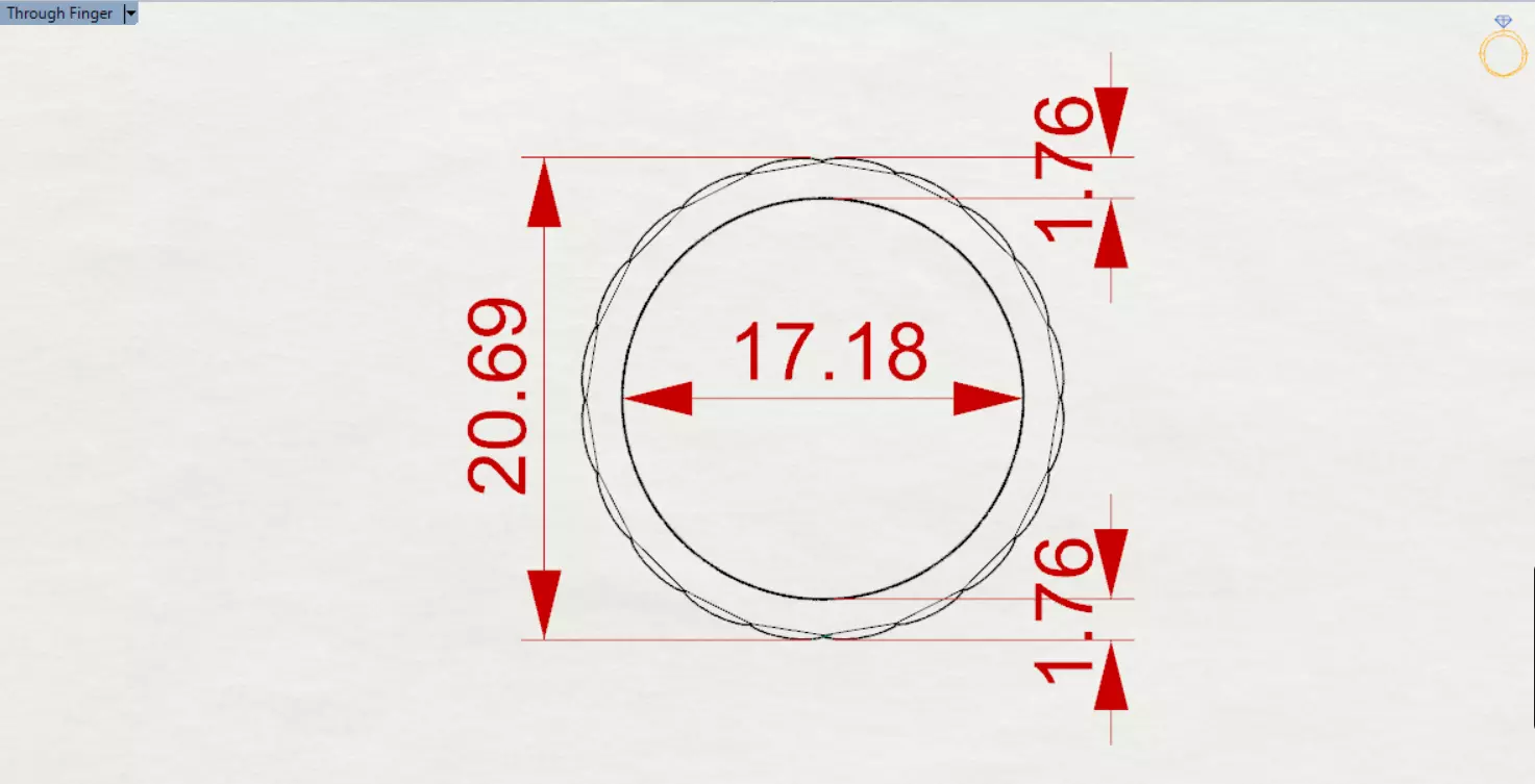 Gold Infinity stl Ring Model gr0131 3D print model_24