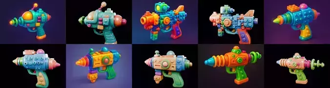 Pistol Gun bundle 13 pack 60 glb