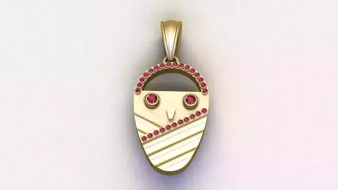 FACES PENDANT 