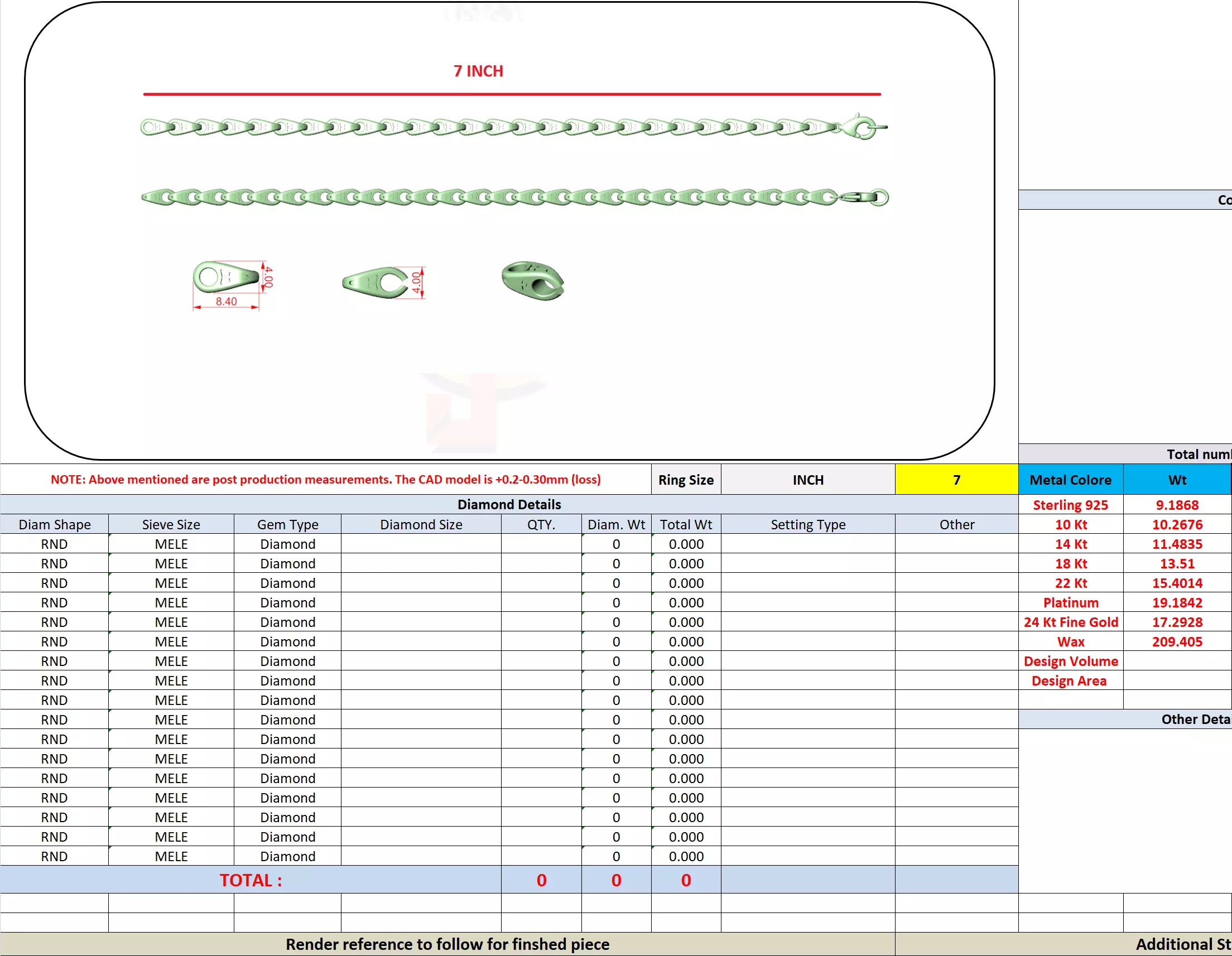 Designer Unique Unisex Cuban Chain With 3DM STL OBJ FBX Files 3D print model_2