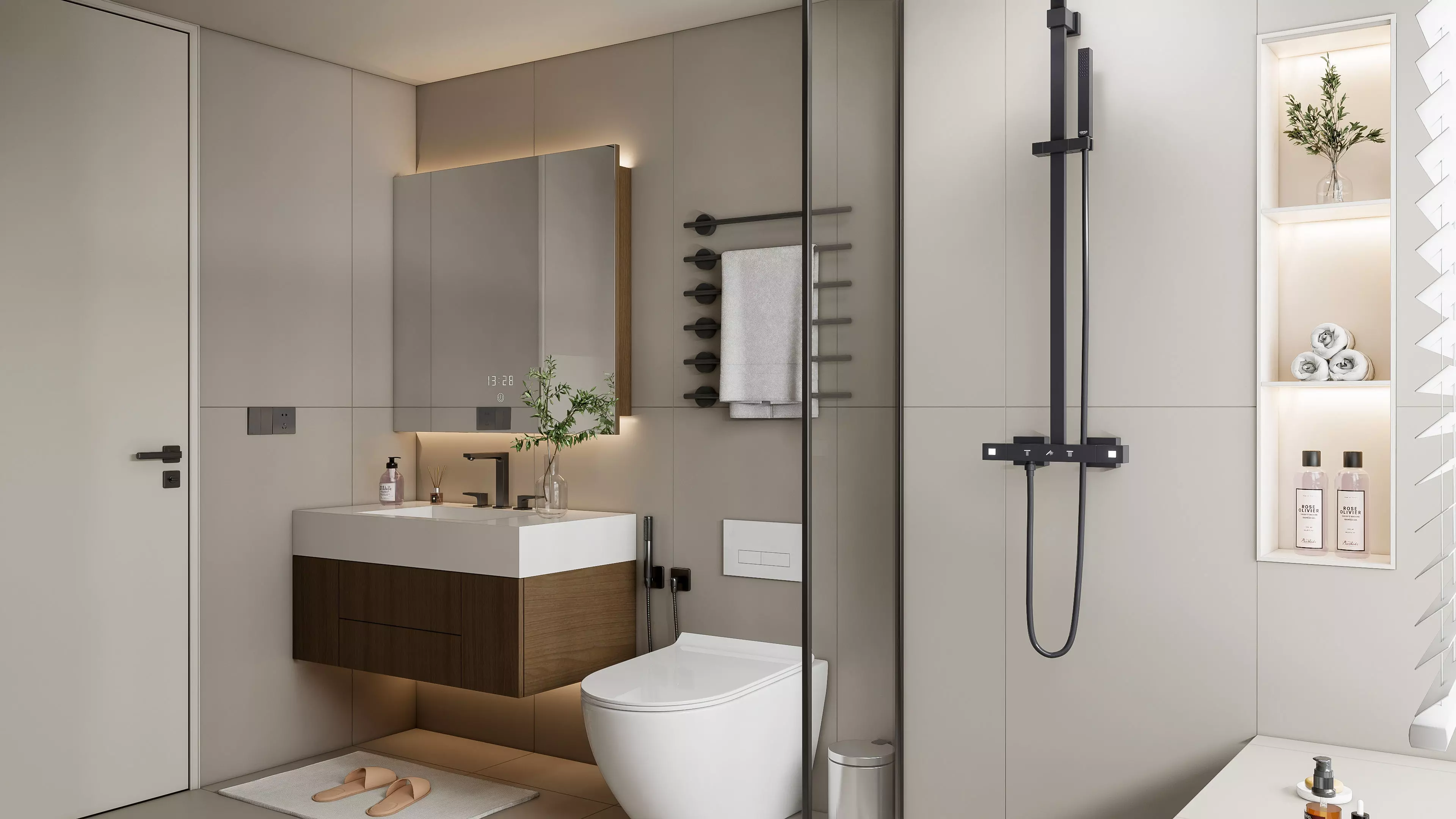 Bathroom 66 3D model_4