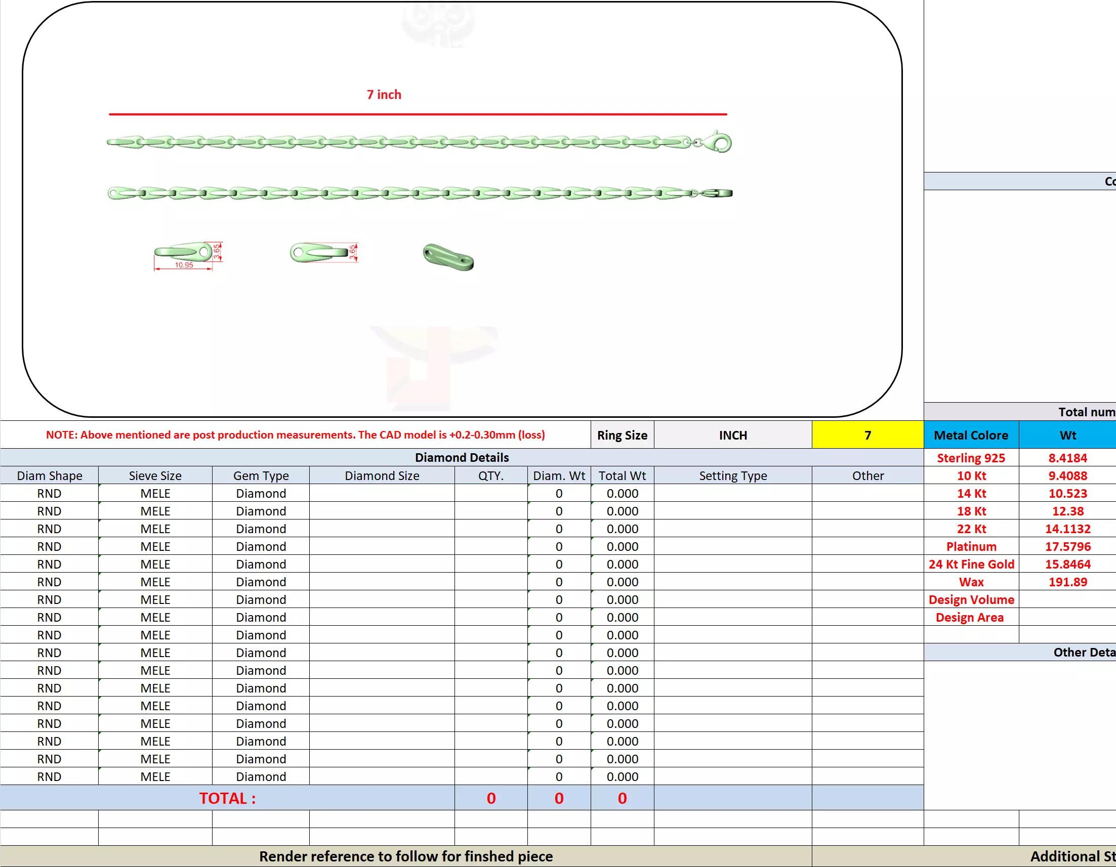 Designer Unique Unisex Cuban Chain With 3DM STL OBJ FBX Files 3D print model_2