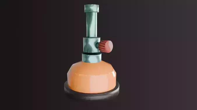 Stylized Bunsen Burner