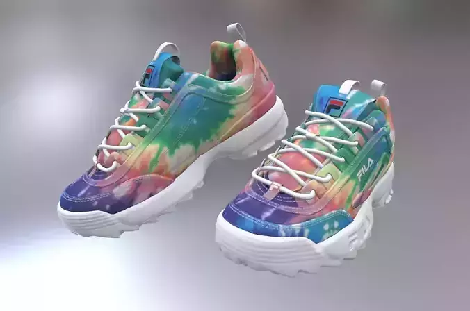 FILA Womens Disruptor II Sneakers