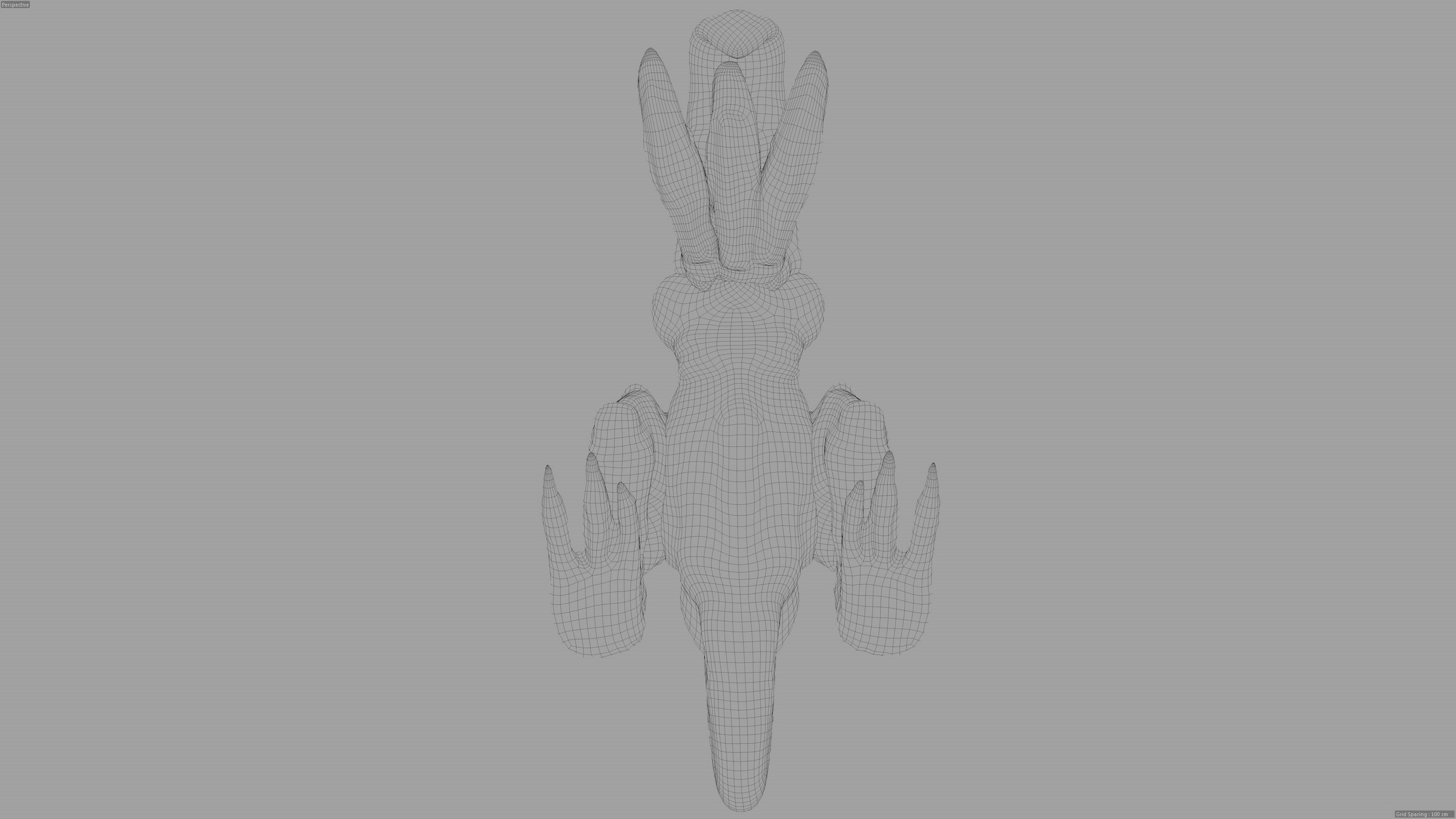 Monster Shrieker 3D model_12