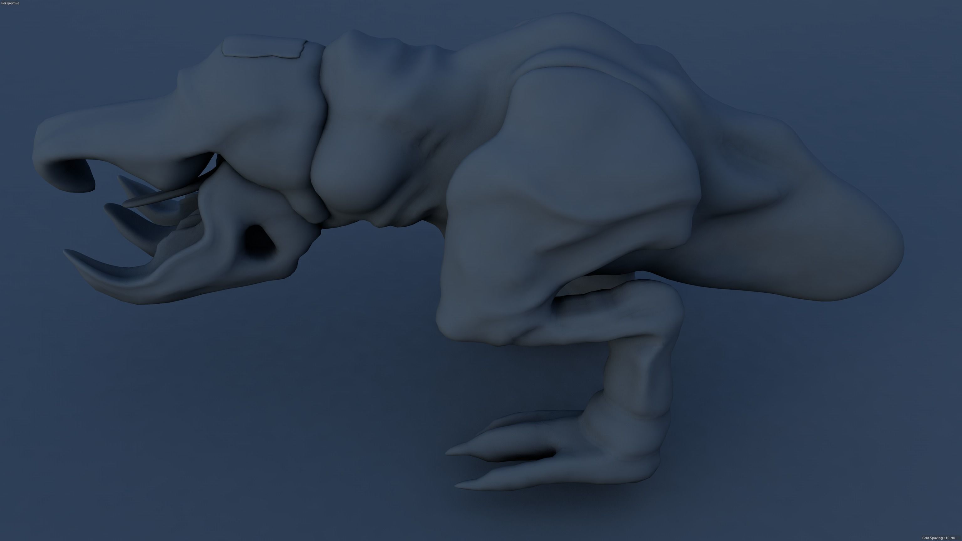 Monster Shrieker 3D model_8