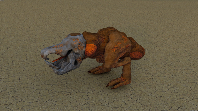Monster Shrieker 3D model