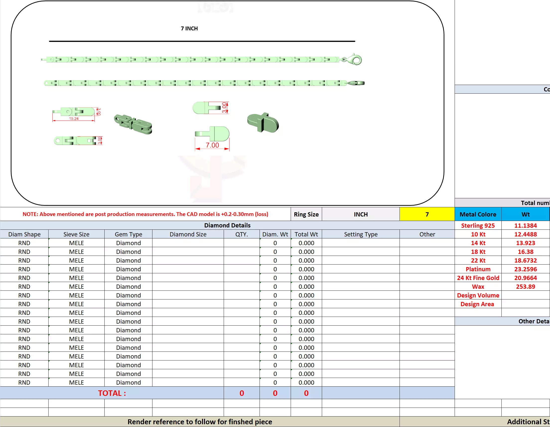 Designer Unique Unisex Cuban Chain With 3DM STL OBJ FBX Files 3D print model_2