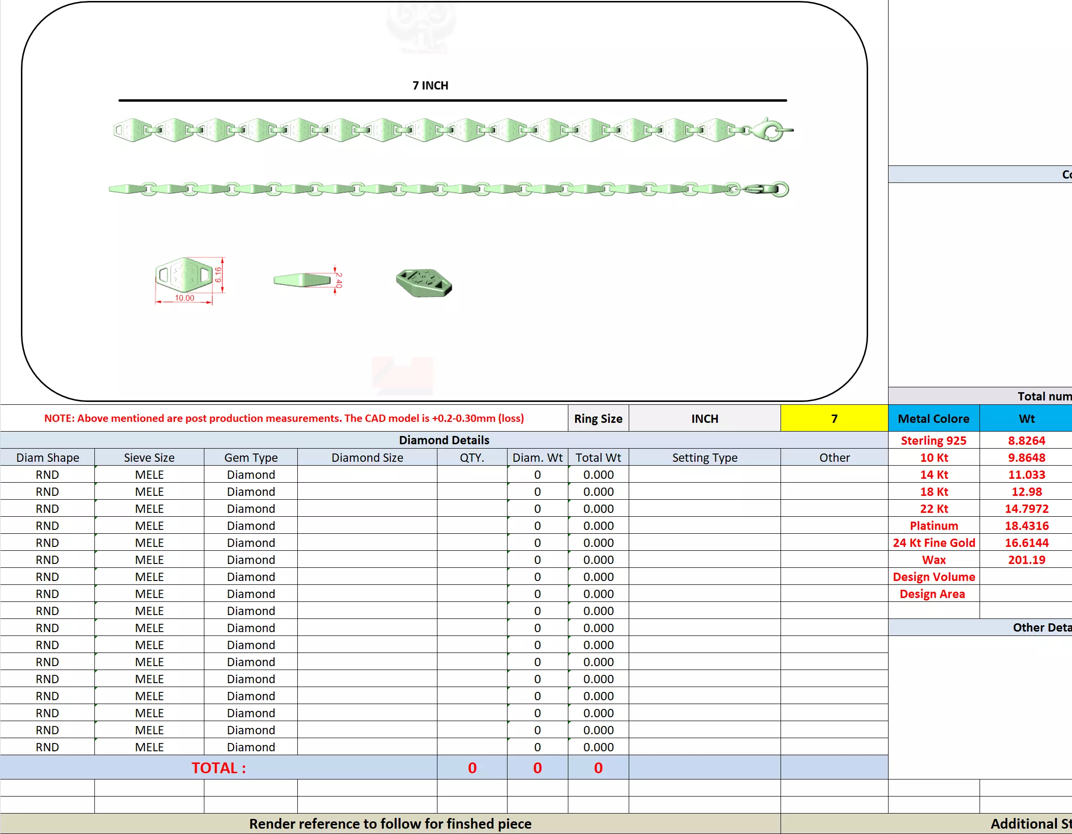Designer Unique Unisex Cuban Chain With 3DM STL OBJ FBX Files 3D print model_2