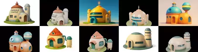 House Capsule bundle 12 pack 63 glb