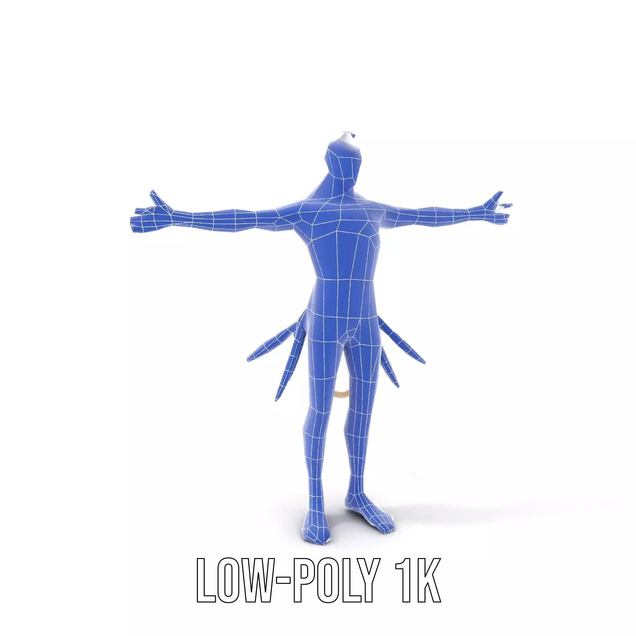 Fantasy Creature Model Pack with Feathered Details Low-poly 3D model_16