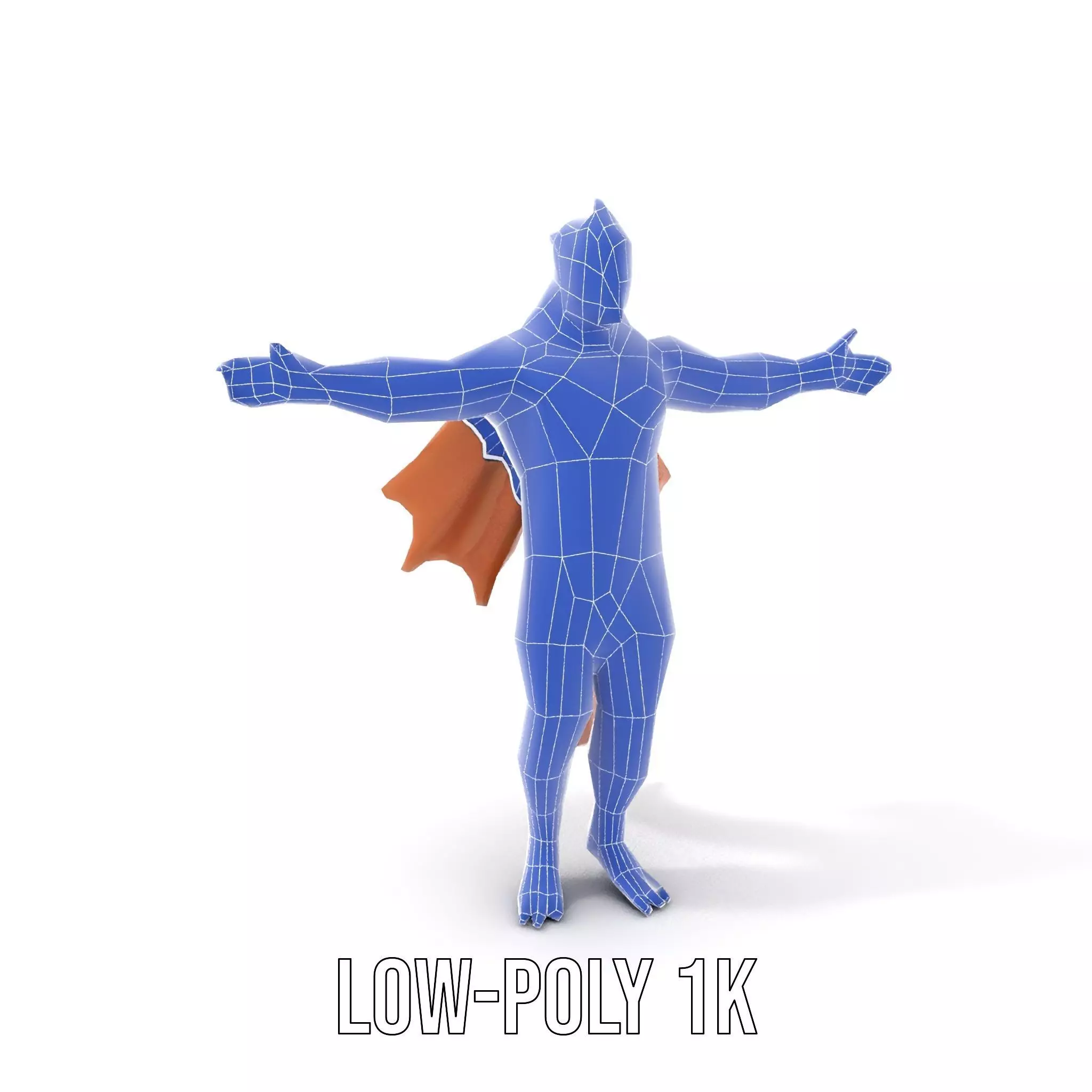 Dragon Warrior Character Model Pack Low-poly 3D model_8