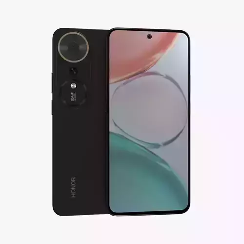  Honor Play 70 Plus Phantom Night Black Low-poly 3D model