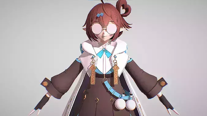 Erika - Eversoul - Cute Anime Character