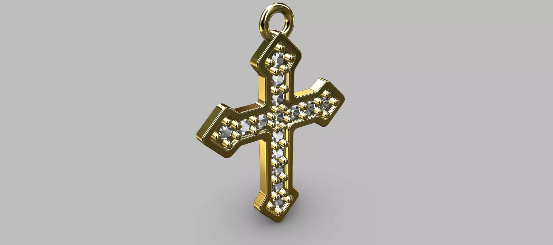 Maltese Cross 17mm 3D print model