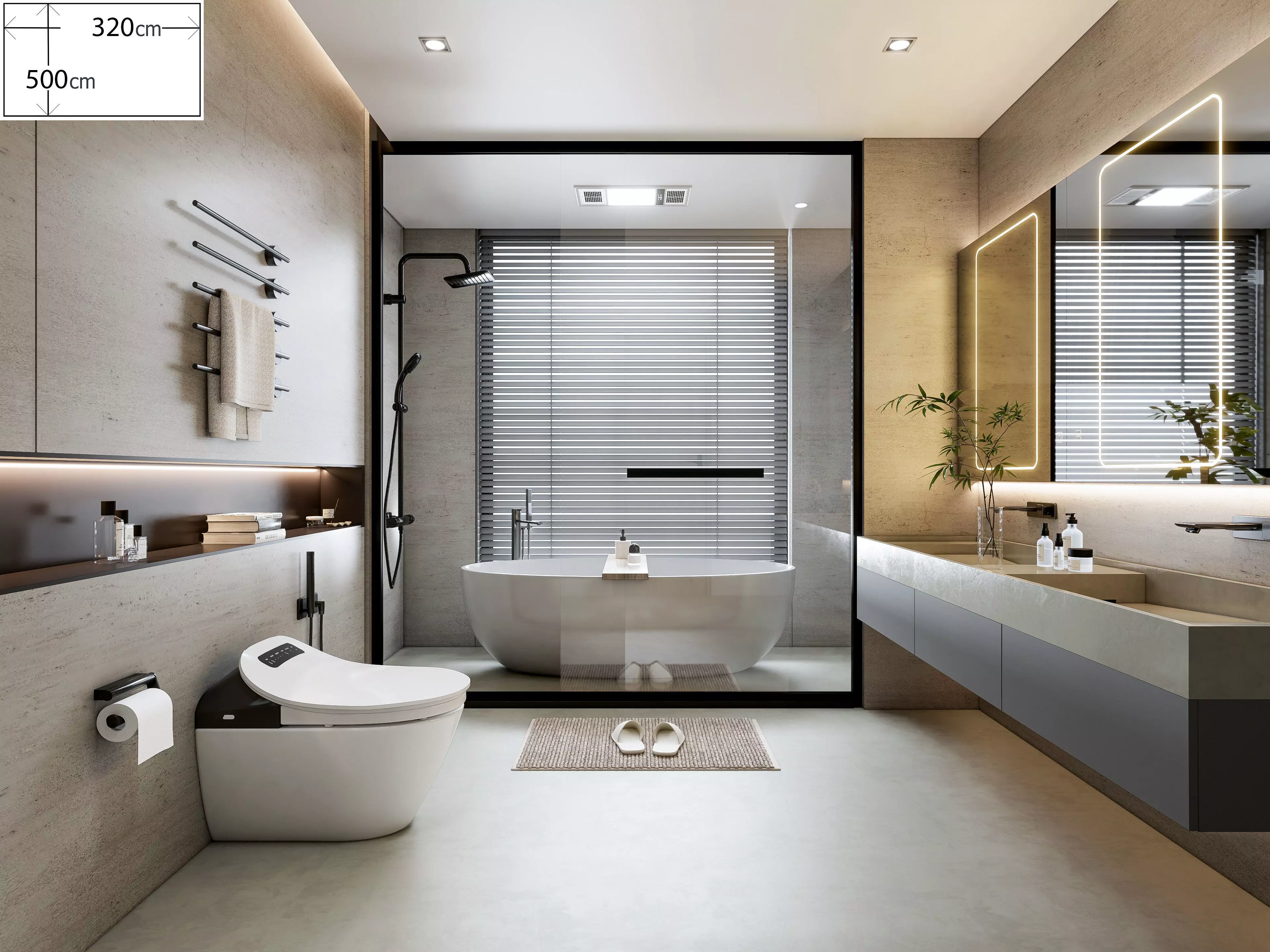 Bathroom 69 3D model_0