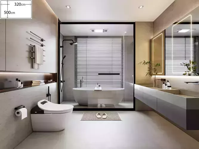 Bathroom 69 3D model