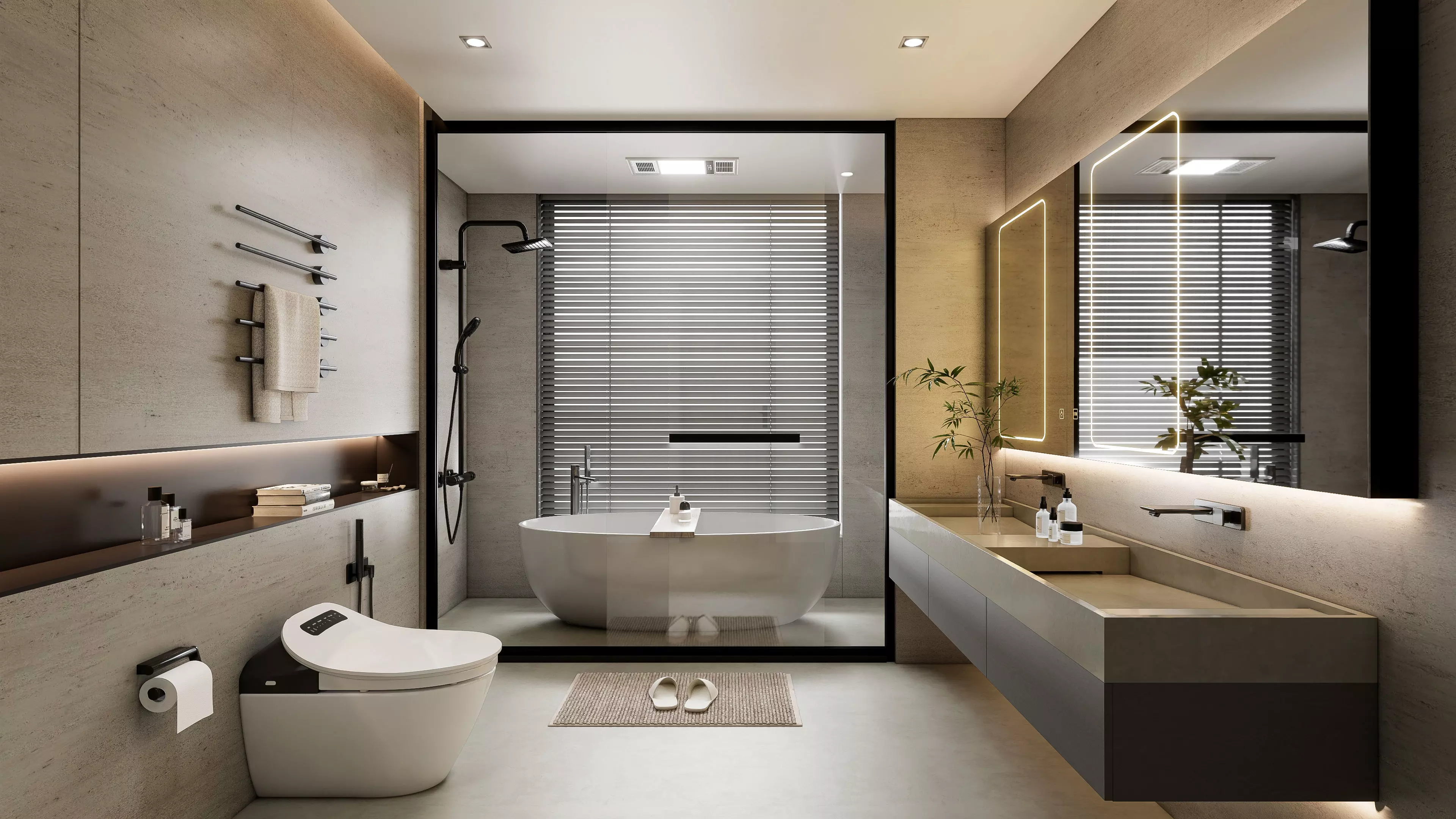 Bathroom 69 3D model_5