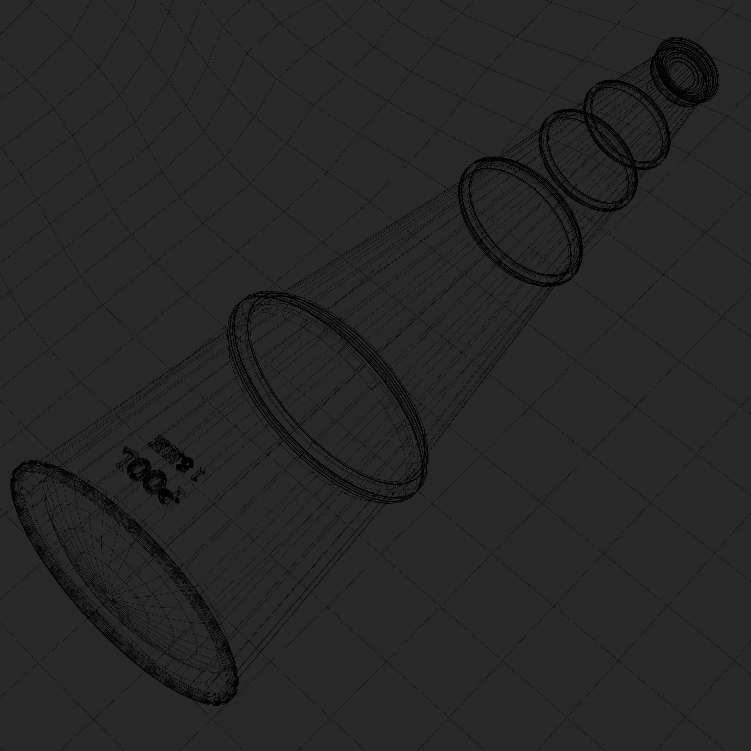 Vintage Binoculars Spyglass 3D Asset Pack Travel Low-poly 3D model_9