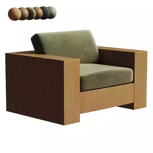 Mondo Arm Chair in Maple