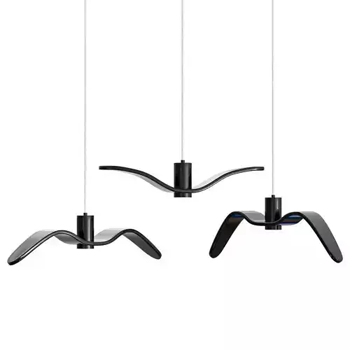 Night birds pendant 3D model
