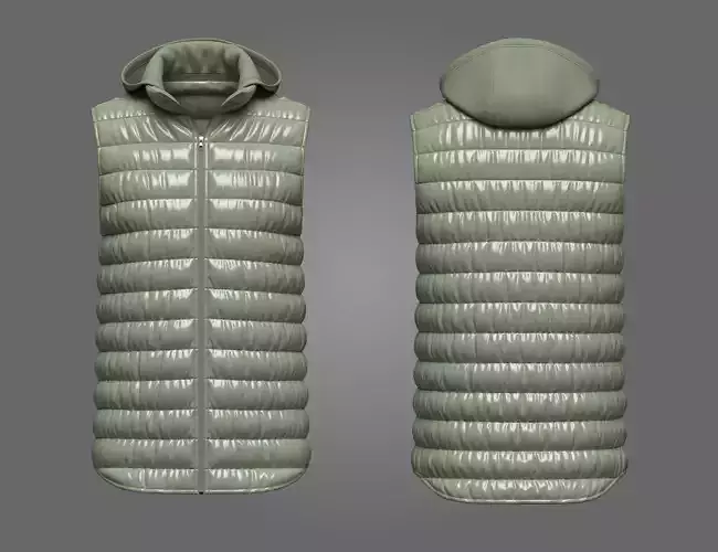 Puffer Jacket 3D model