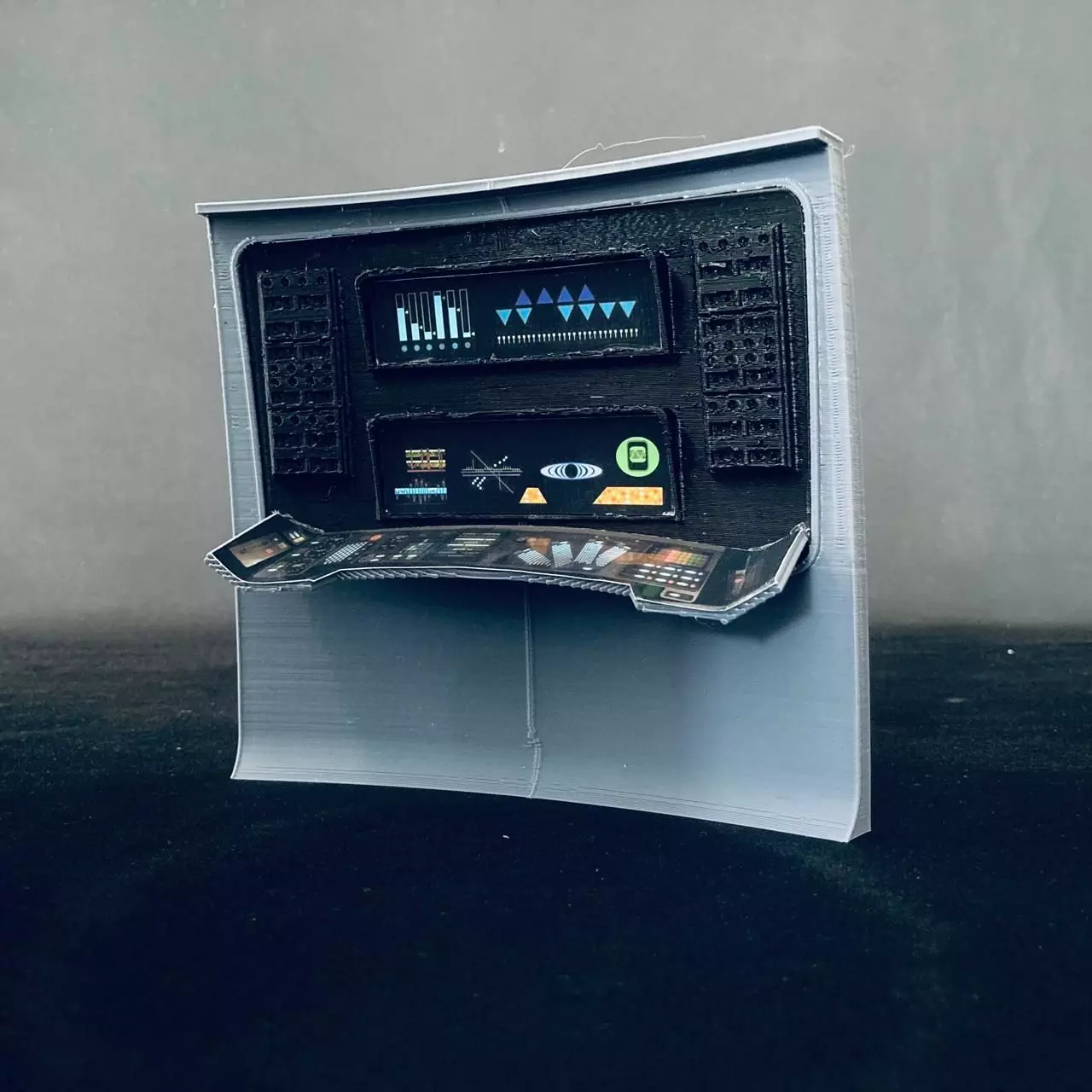 USS Enterprise Bridge Communications Station - The Wrath of Khan 3D print model_2