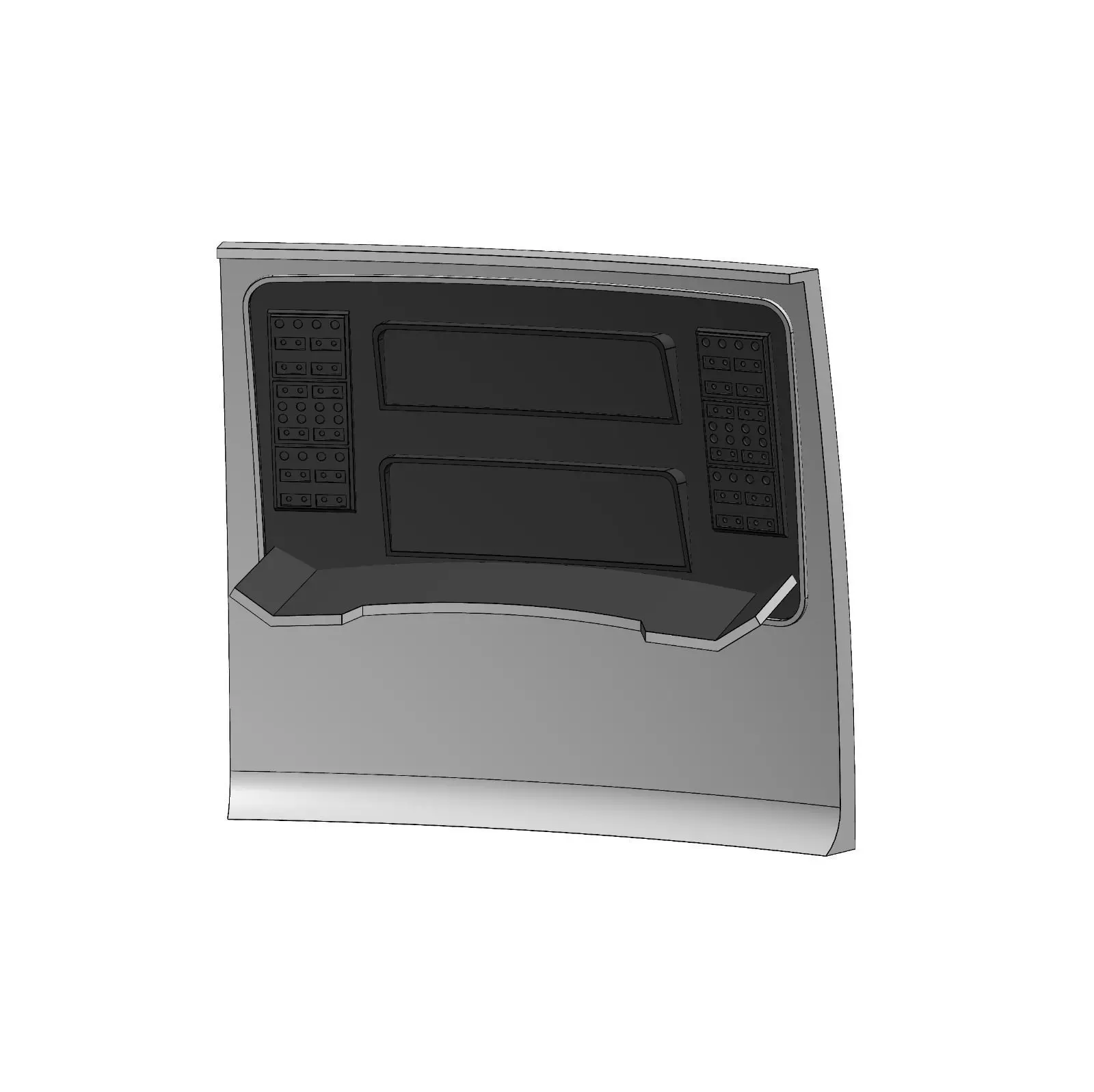 USS Enterprise Bridge Communications Station - The Wrath of Khan 3D print model_8