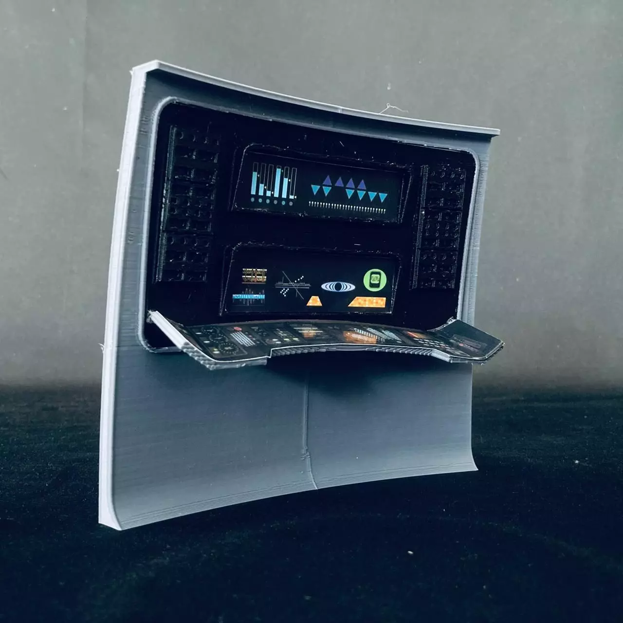 USS Enterprise Bridge Communications Station - The Wrath of Khan 3D print model_0