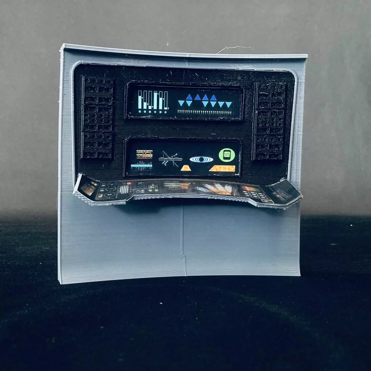 USS Enterprise Bridge Communications Station - The Wrath of Khan 3D print model_3