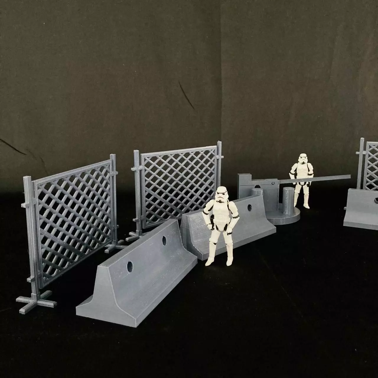 Custom CHECKPOINT PLAYSET 3D print model_1