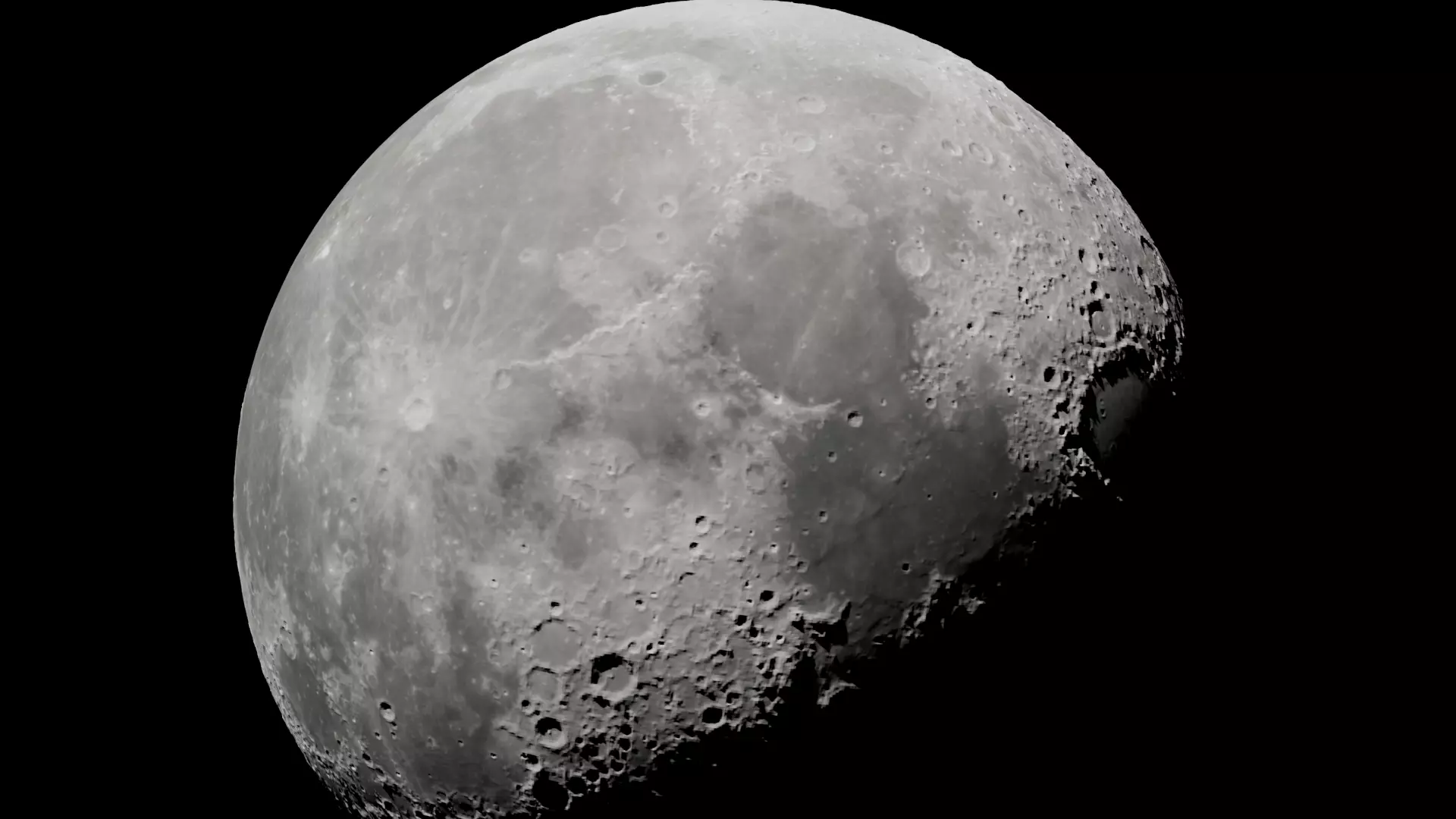 High Quality 4k Moon Model texture form NASA AND Displacement Free 3D model_1