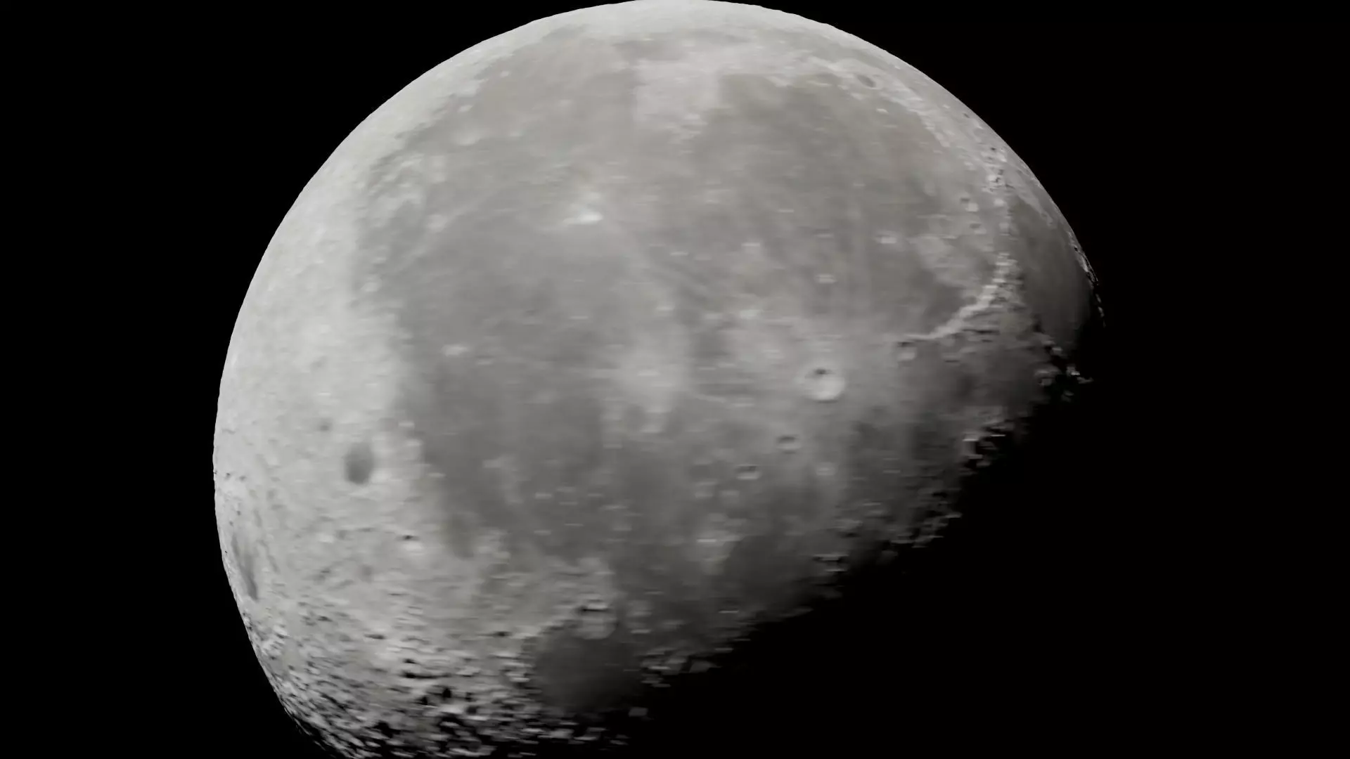 High Quality 4k Moon Model texture form NASA AND Displacement Free 3D model_2