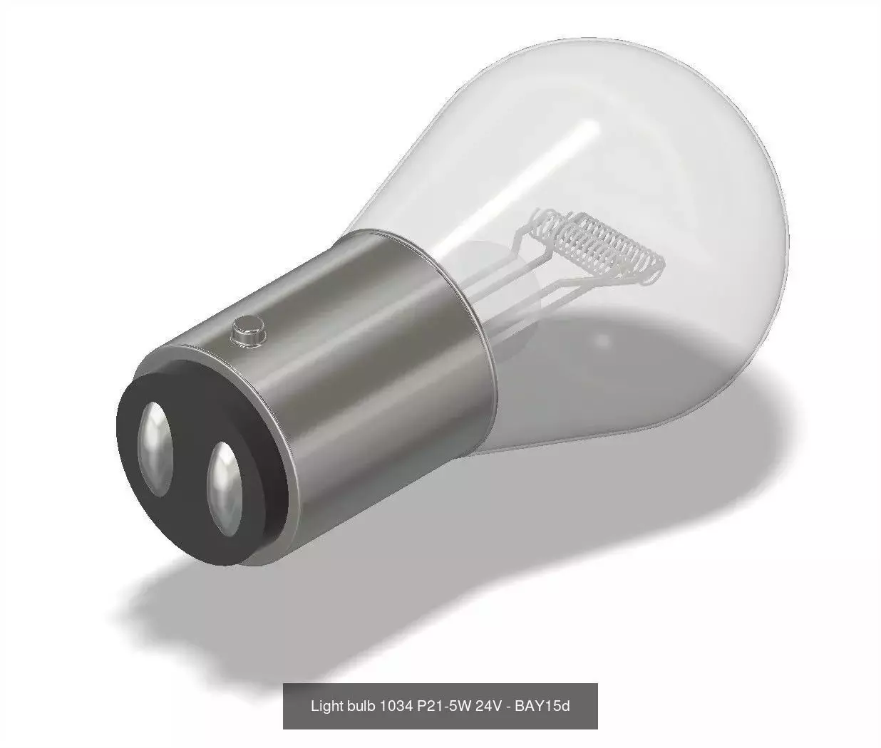 Vehicle light bulb 3D Model Collection_2