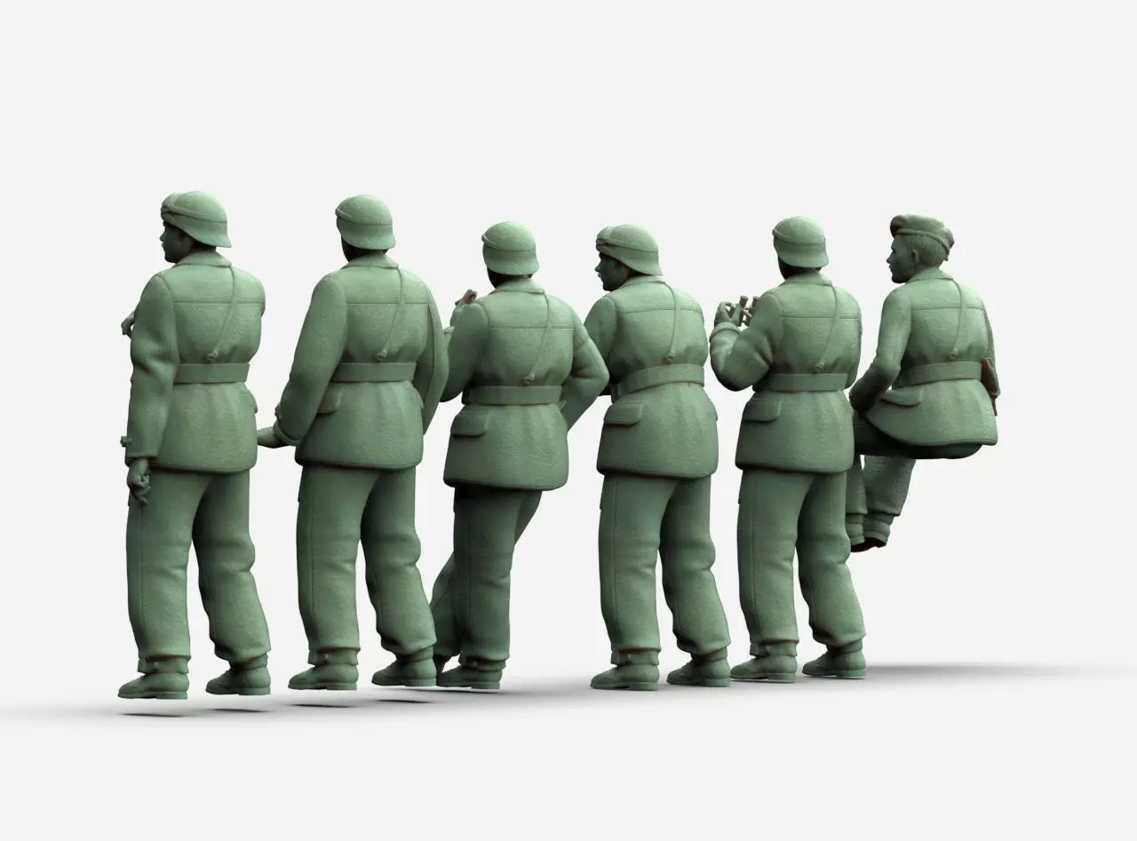 FRENCH TANK CREW 3D print model_15