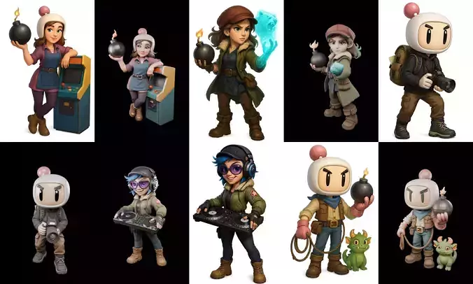 Spell Master bundle 7 pack 100 glb