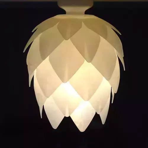 Pine Cone Lampshade 3D print model