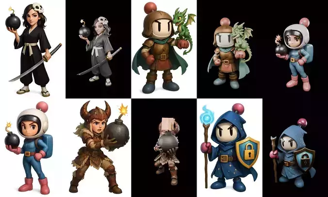 Spell Master bundle 4 pack 100 glb