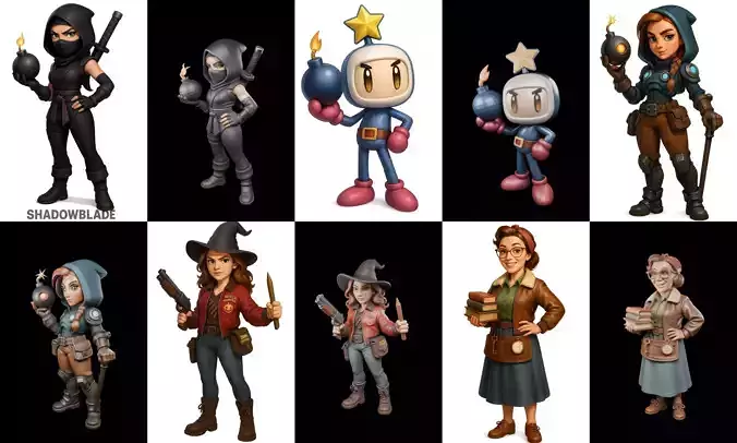 Spell Master bundle 22 pack 86 glb