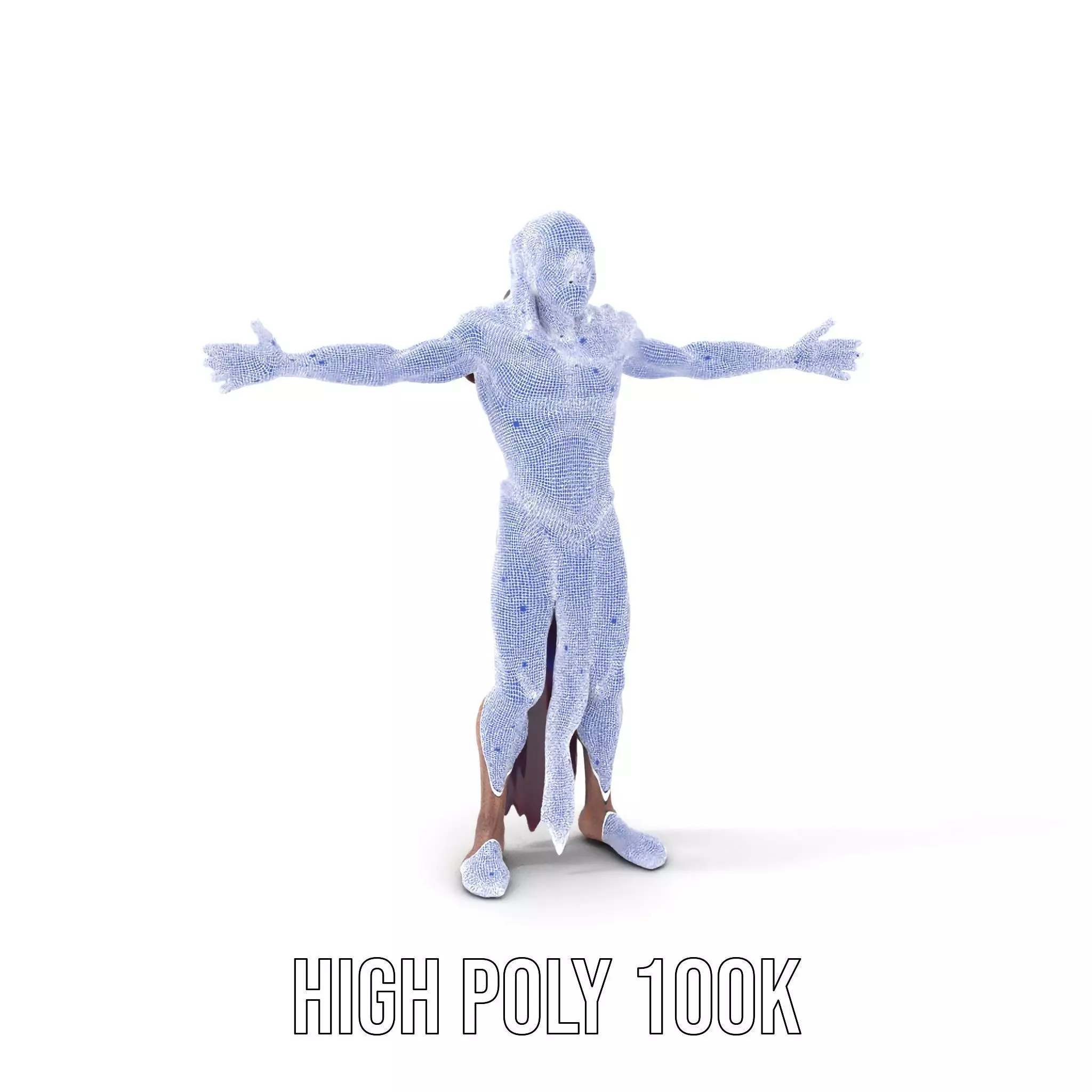 Ancient Undead Warrior Model Pack Low-poly 3D model_5