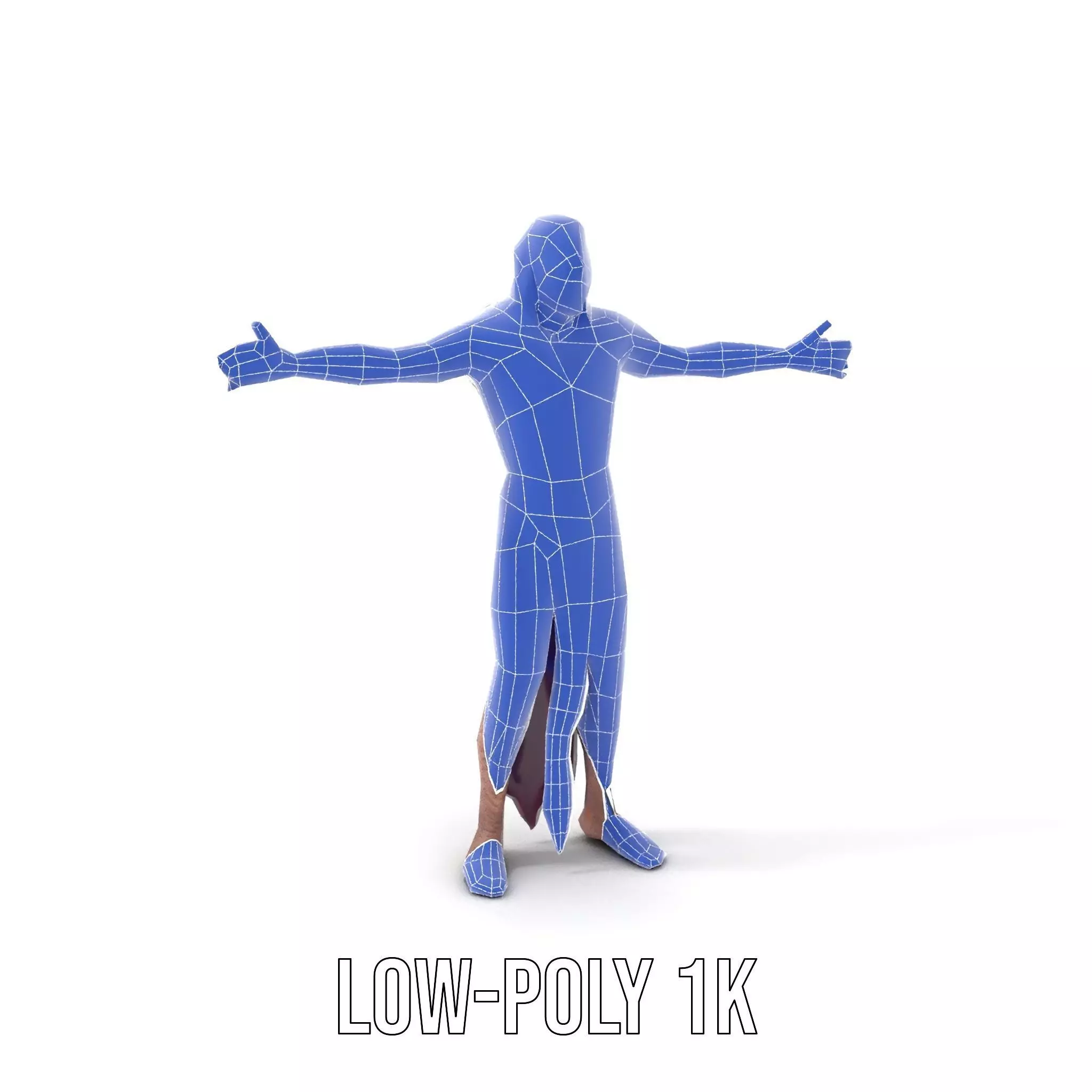 Ancient Undead Warrior Model Pack Low-poly 3D model_22